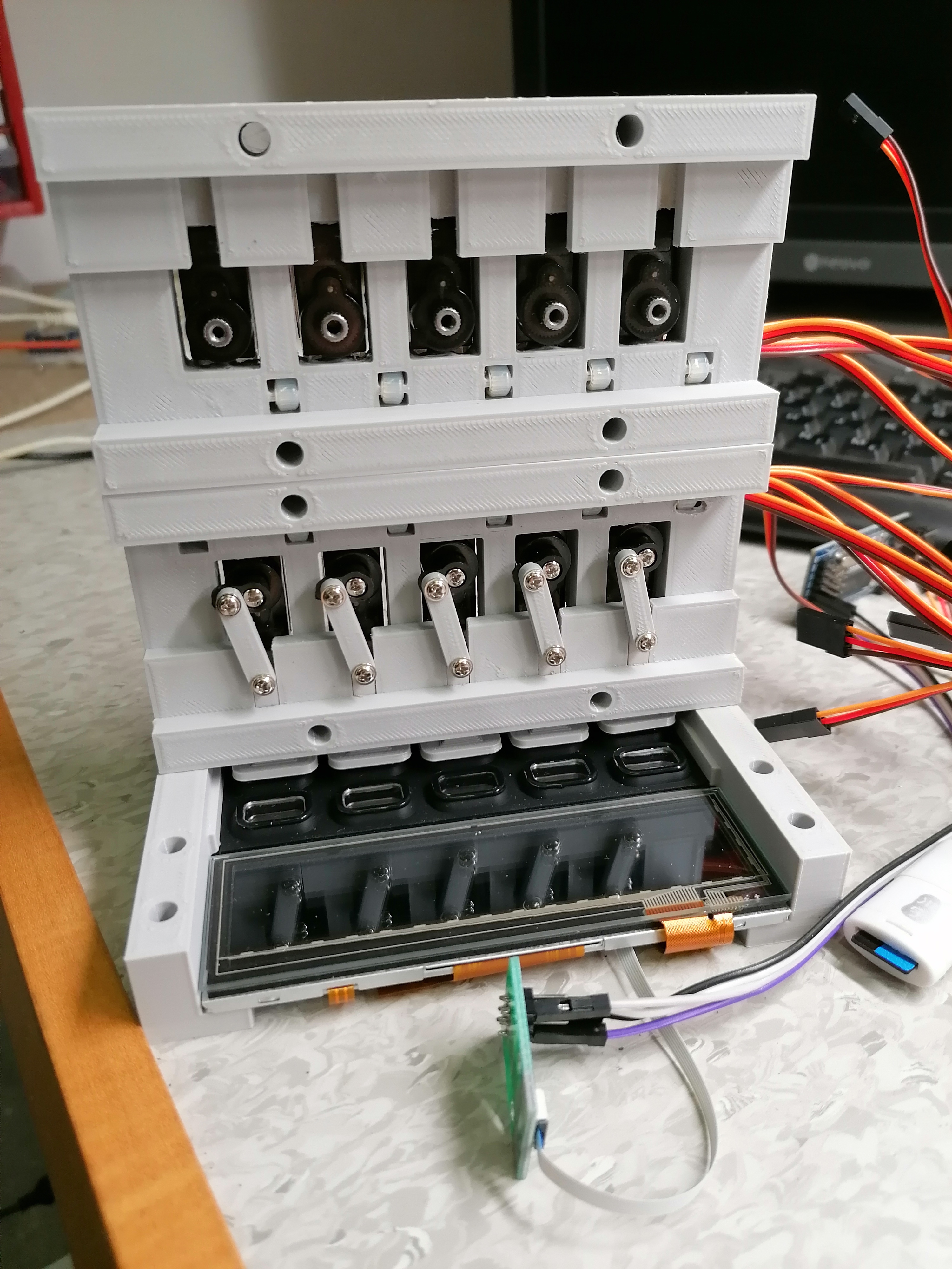 Automated keypad testing fixture